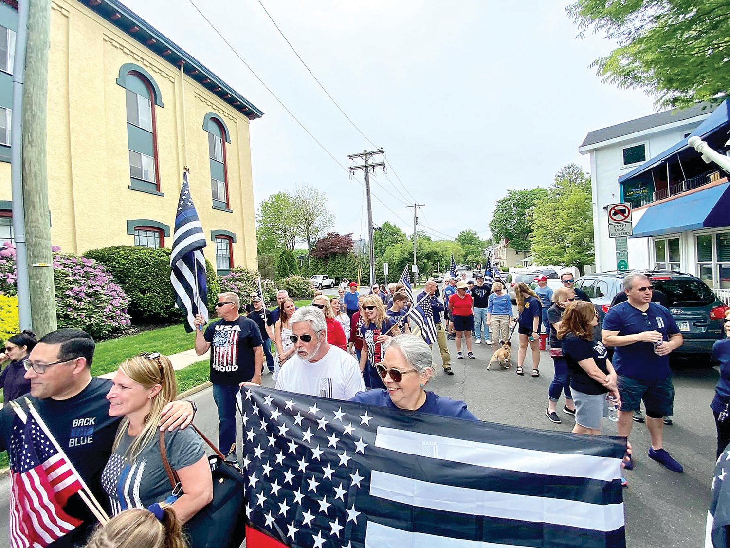 March through Doylestown honors police past and present The Bucks